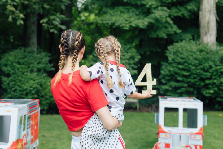 Eva Amurri Martino and her daughter Marlowe wear matching boxer braids.