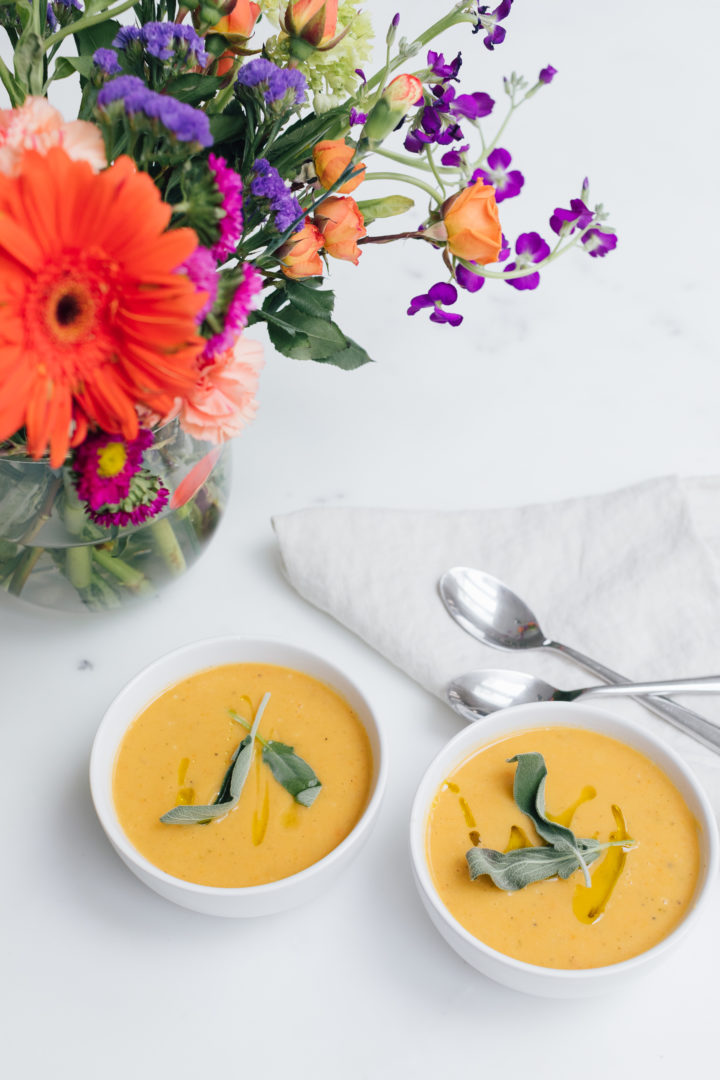 Eva Amurri Martino shares her recipe for vegan butternut squash soup.