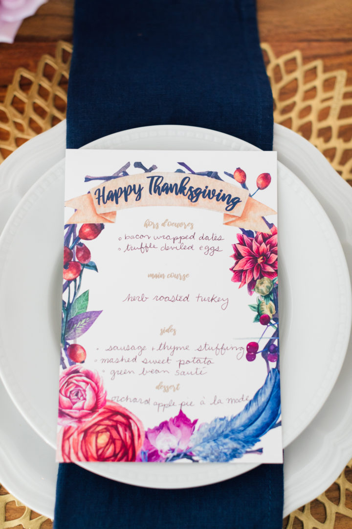 Eva Amurri Martino shares her colorful Thanksgiving table for 2018
