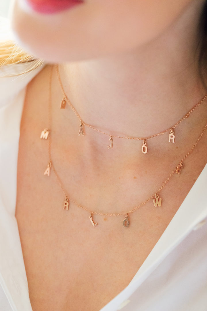 Eva Amurri Martino shares her favorite unique personalized jewelry.