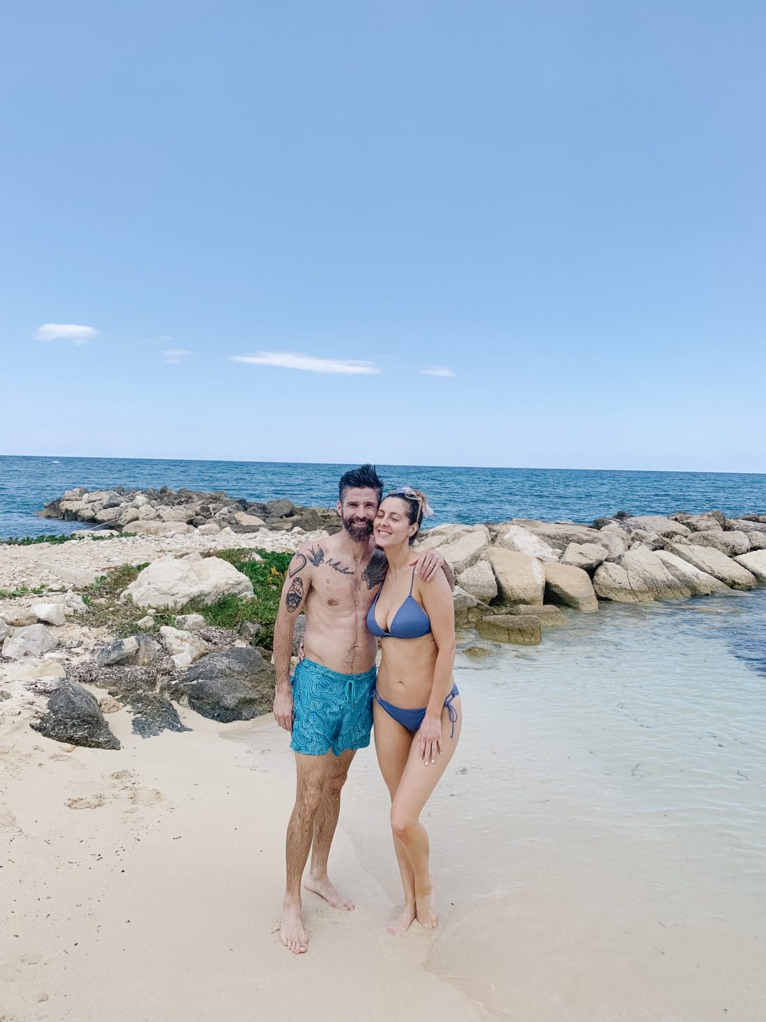 Eva Amurri Martino and her husband Kyle enjoy their family trip to Jamaica
