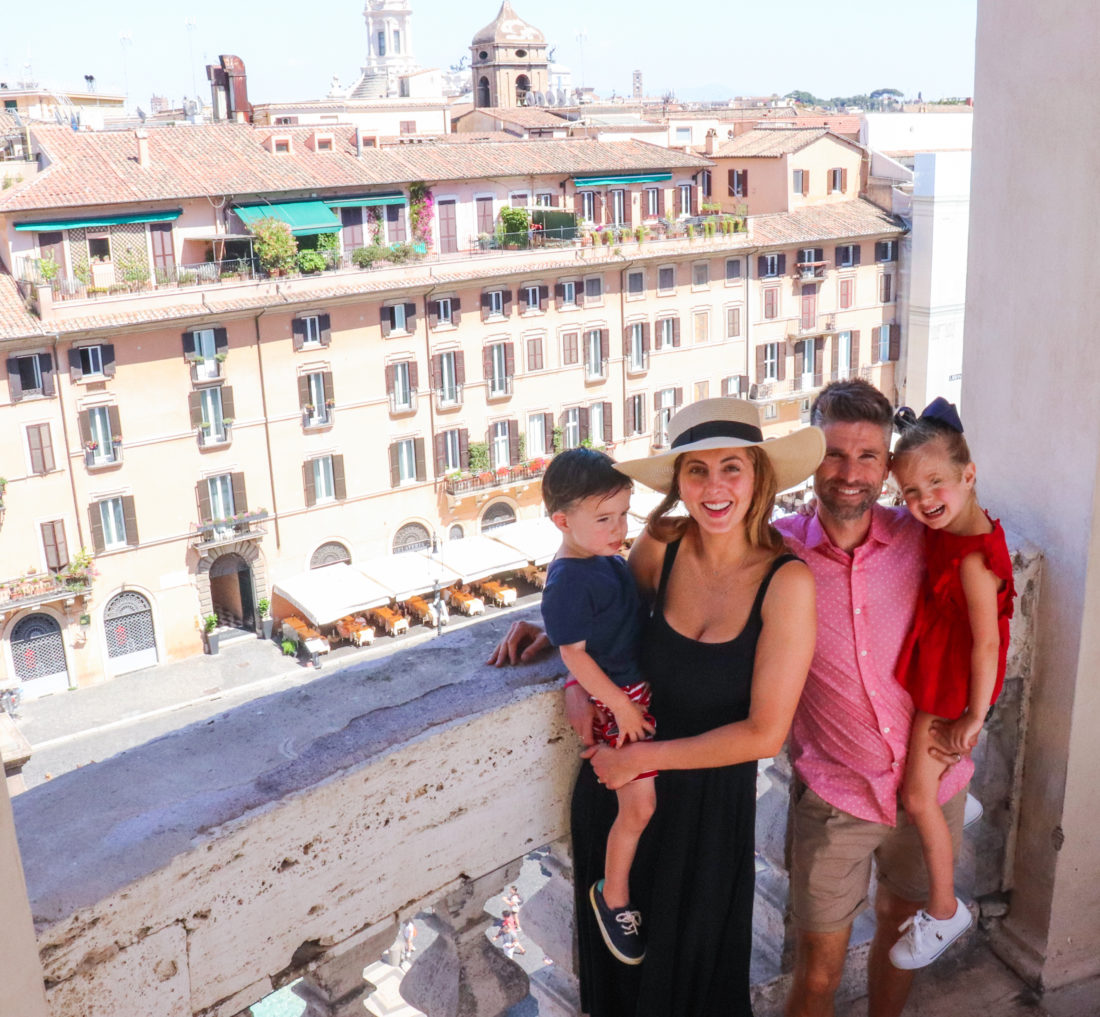 The Martino Family in Rome