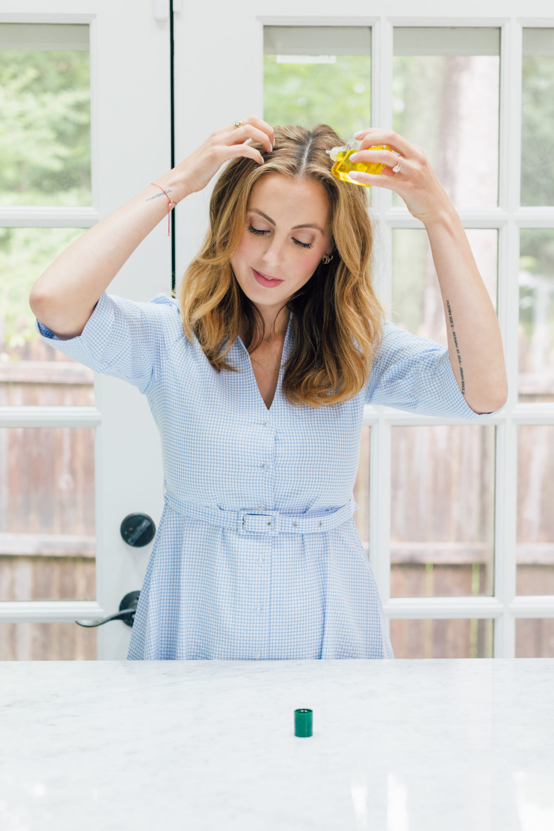 Eva Amurri Martino shares her favorite scalp oil from Furterer Complexe 5