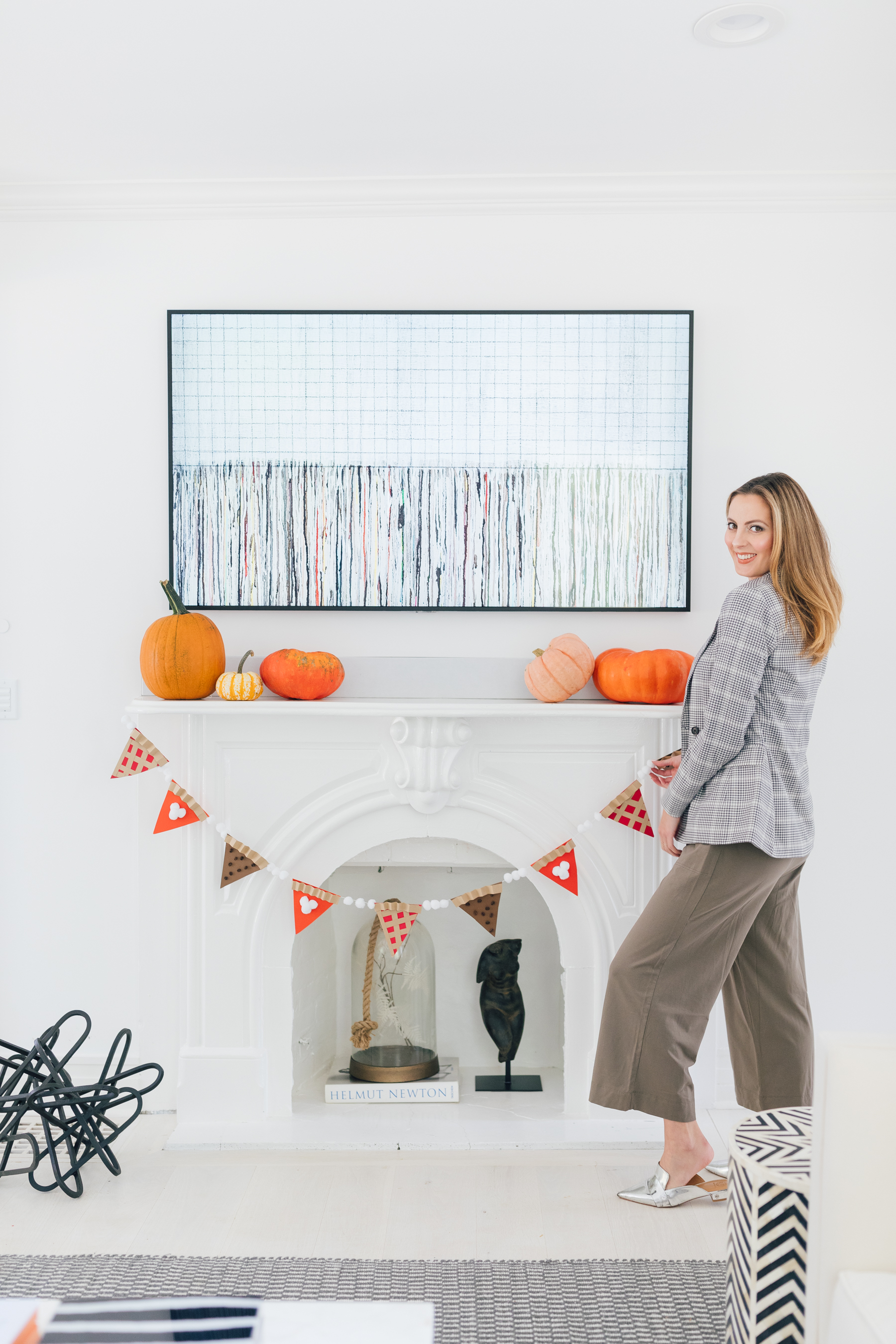 Eva Amurri Martino shares an easy autumnal decor DIY
