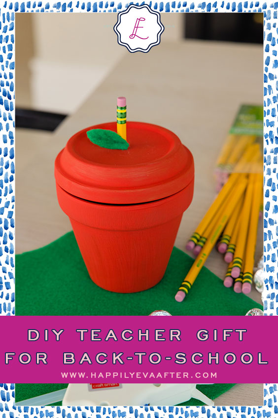 Eva Amurri shares a DIY Teacher Gift for Back-to-School | Happily Eva After | www.happilyevaafter.com