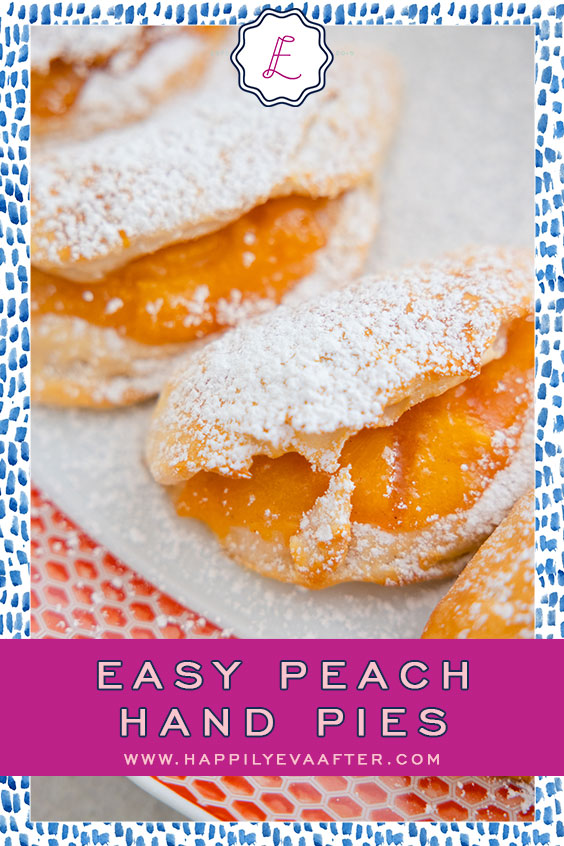 Eva Amurri shares a recipe for Easy Peach Hand Pies | Happily Eva After | www.happilyevaafter.com